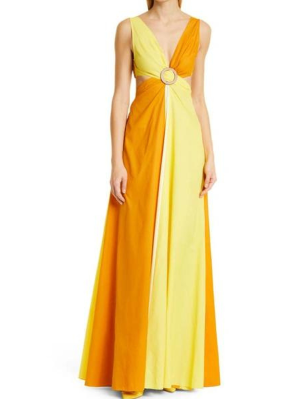 Staud Passage Dress - Sun Bleached/Wallflower | Garmentory