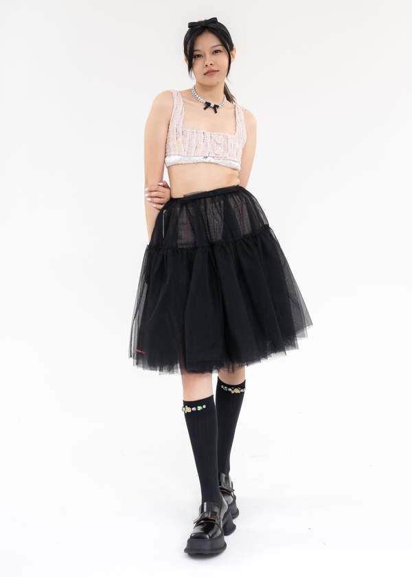 Shushu/Tong Tulle Skirt - Black 
