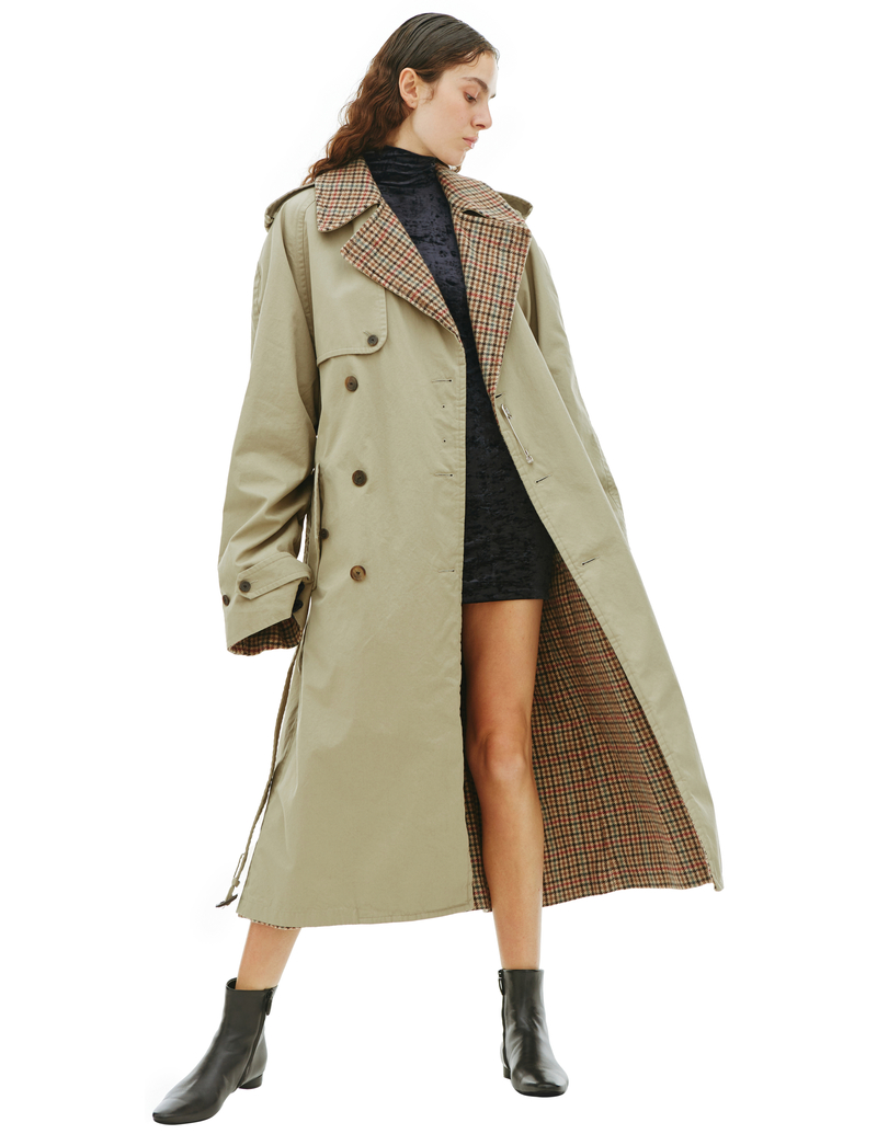 【送料&関税込】Balenciaga Reversible Trench Coat Balenciaga Reversible trench coat | Garmentory