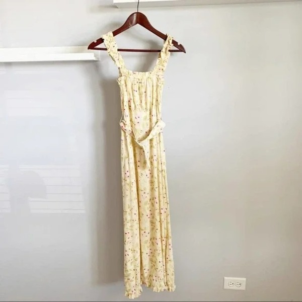 knee length dresses for ladies Smocked Midi Dress ~ St Tropez Stripe – Chic Streets