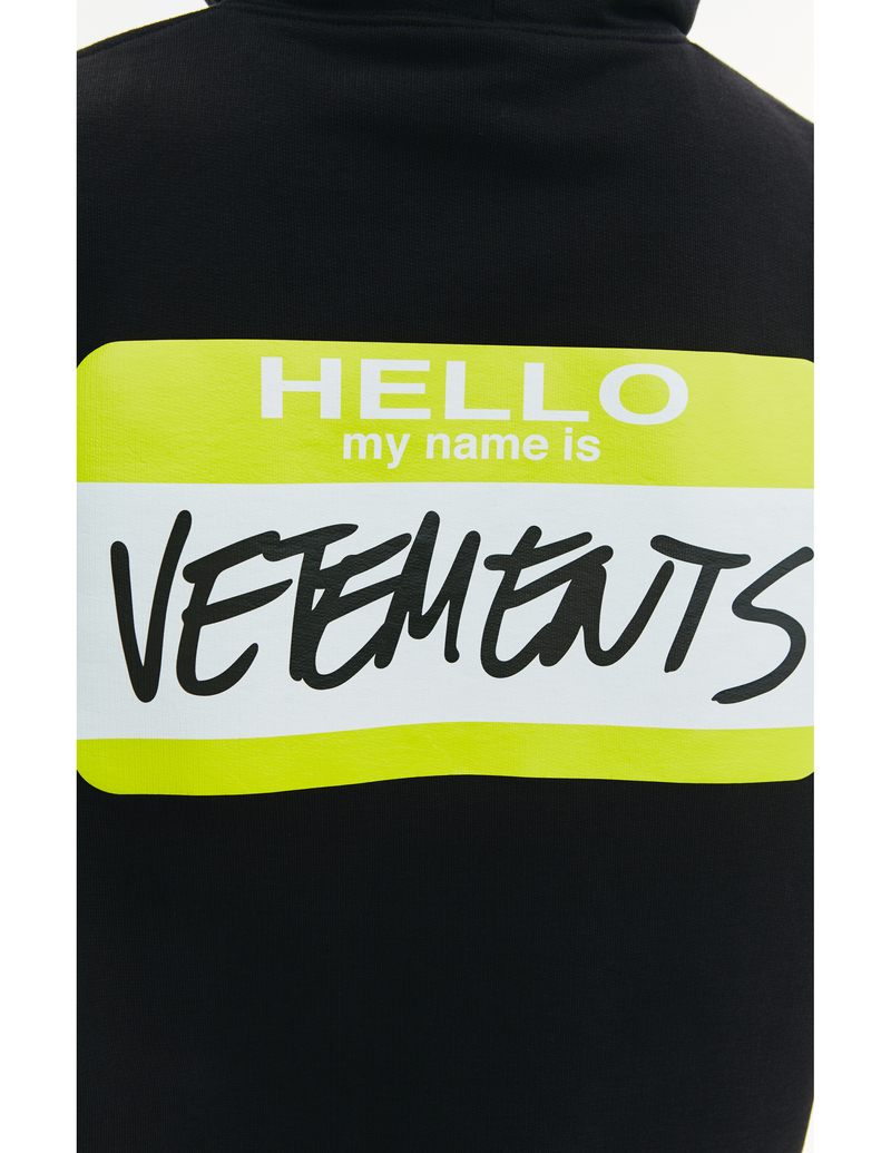 VETEMENTS My name is zip hoodie | Garmentory