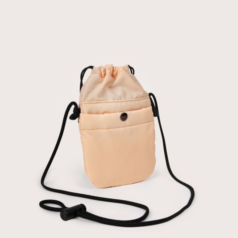 Bags in Progress Mini Wallet Pouch Padded bag - Peach Orange