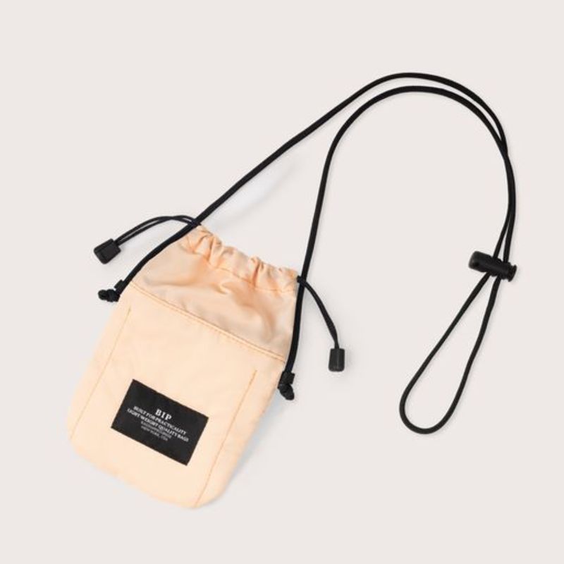 Bags in Progress Mini Wallet Pouch Padded bag - Peach Orange