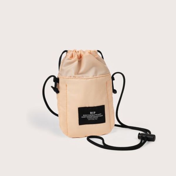 Bags in Progress Mini Wallet Pouch Padded bag - Peach Orange