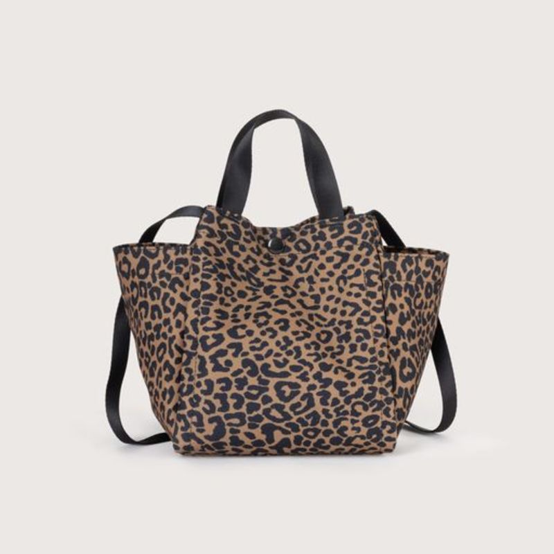 Bags in Progress Small Side Pocket Tote - Leopard | Garmentory