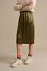 Bellerose Horia Skirt - Military Green - Thumbnail 2