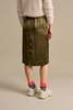 Bellerose Horia Skirt - Military Green - Thumbnail 4