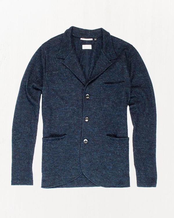 Apolis Lightweight Alpaca Blazer Navy Garmentory