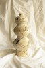 K M by L A N G E KOREAN BUNCHEONG 3 TIERED VASE - Cream - Thumbnail 9
