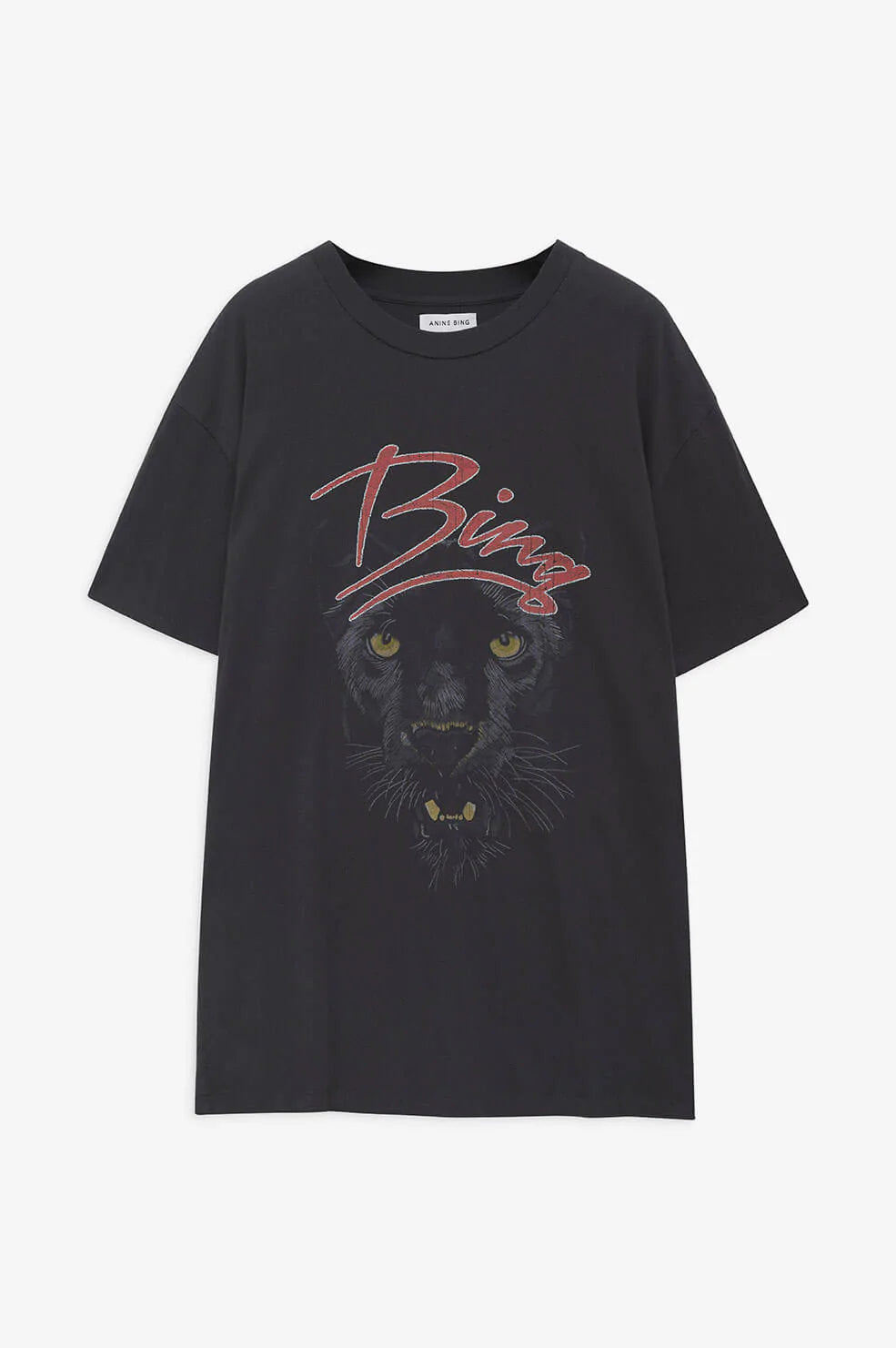 Anine Bing Walker Tee - Panther | Garmentory