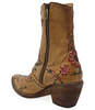 Madison Maison™ Leather Embroidered Ankle Boots - Tan - Thumbnail 4