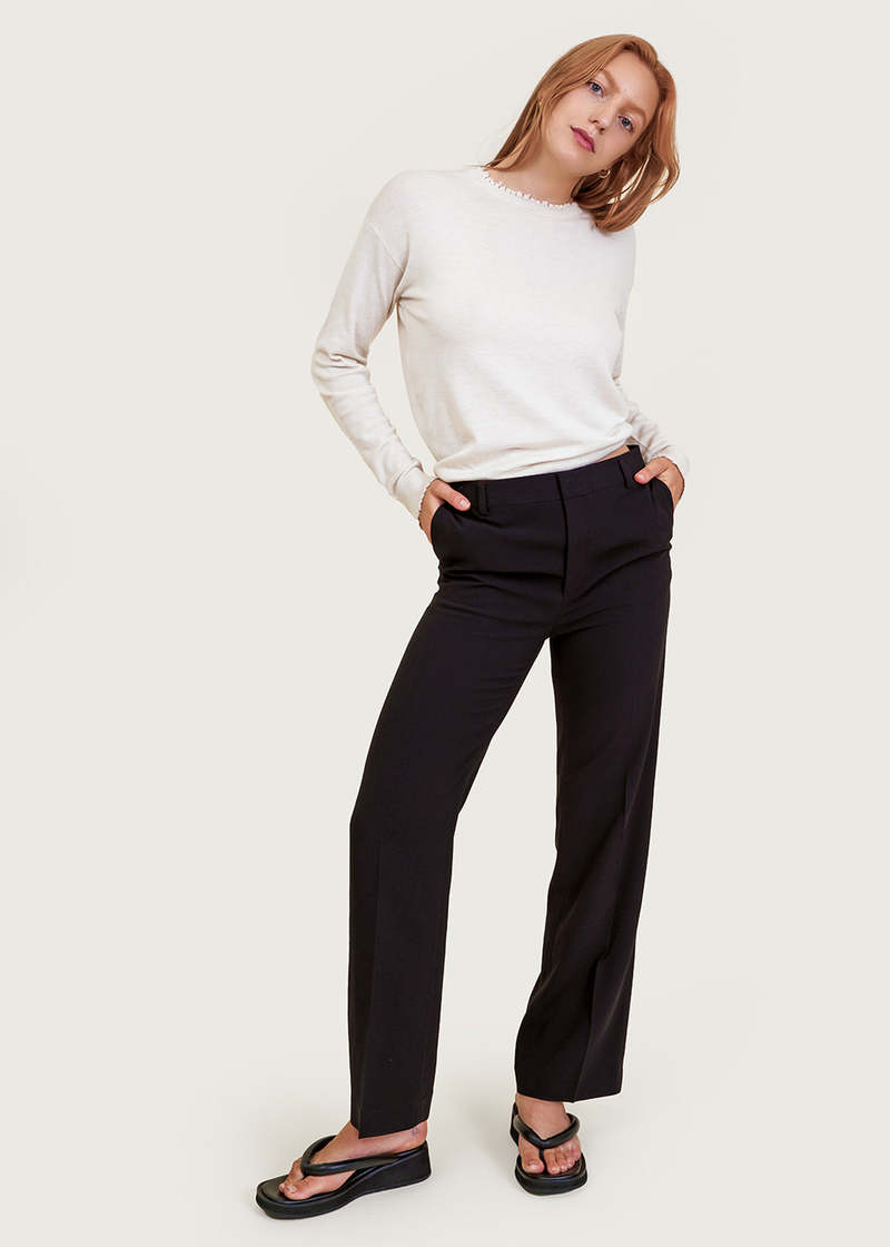 パンツ FILIPPA K SS24 HUTTON TROUSERS (29113 094 1433 BLACK) Hutton Trousers - Black | Filippa K