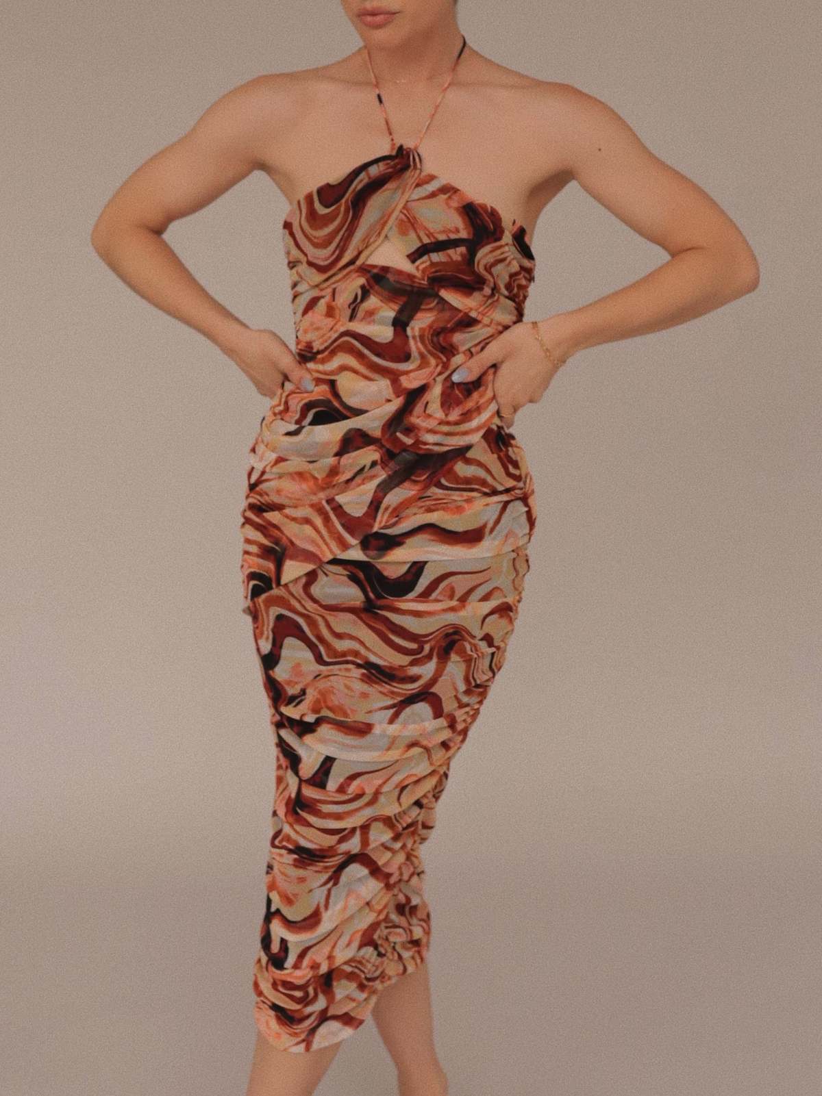en saison combination ruched dress SALE! NWOT En Saison Black Ellen Ruched Combination Dress IN STORES NOW sz S