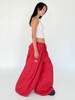 Vintage Melissa Wide Leg Parachute Pants - Poppy - Thumbnail 2
