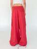 Vintage Melissa Wide Leg Parachute Pants - Poppy - Thumbnail 5