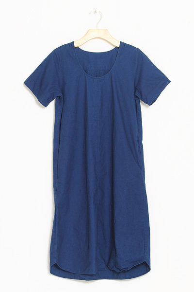 Conifer Indigo Smock Dress Conifer Indigo Smock Dress