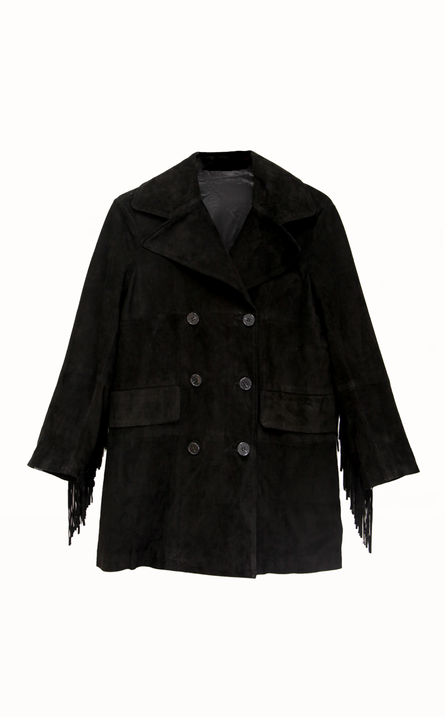 【OFFICINE GENERALE】joyce fringed suede コート Officine Generale Joyce Frince Suede Coat | Garmentory