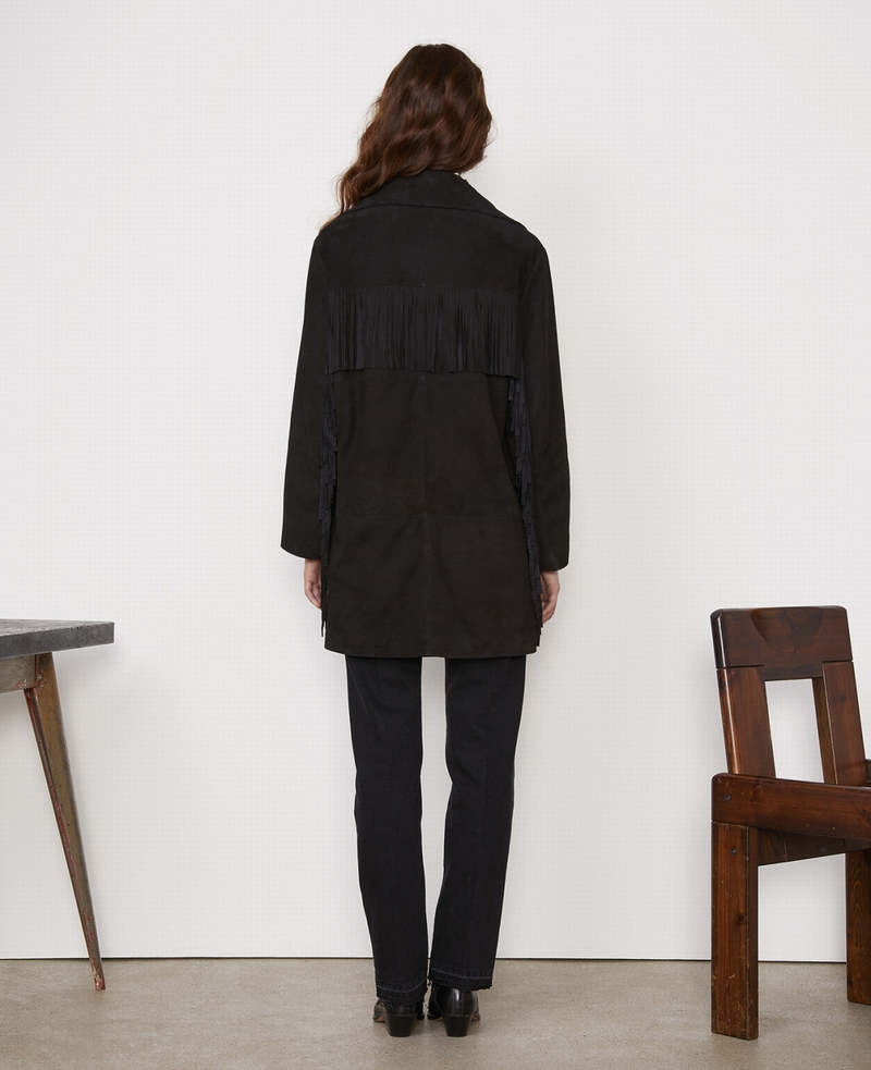 Officine Generale Joyce Frince Suede Coat | Garmentory