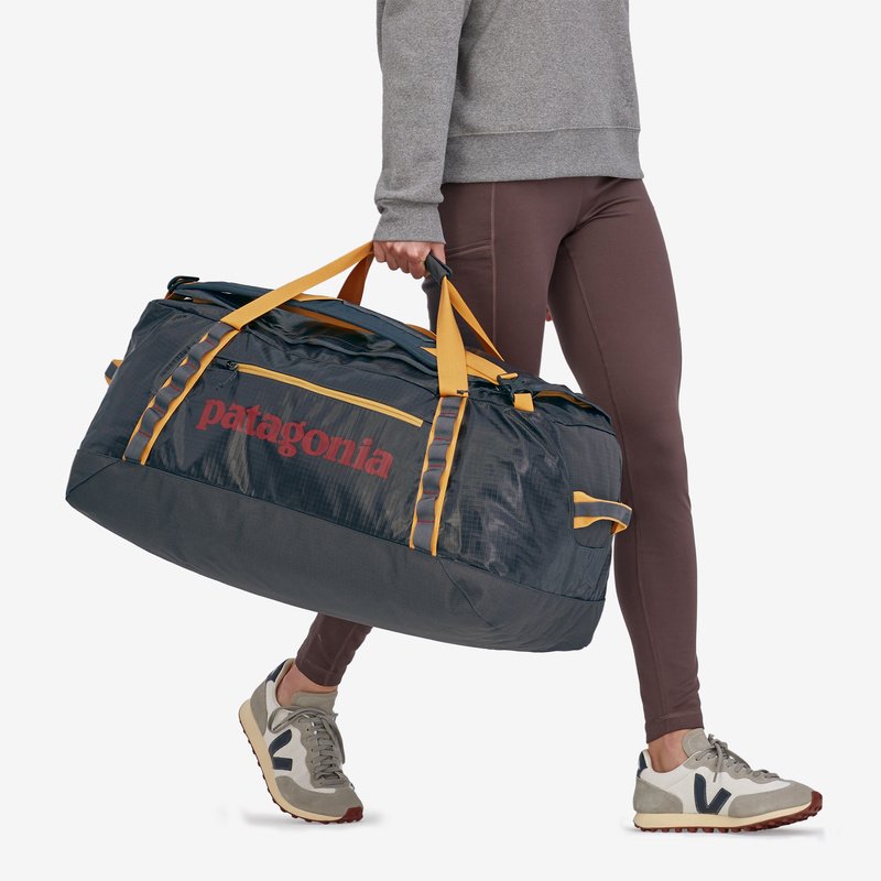 Patagonia Black Hole Duffel Bag 70L Smolder Blue/Buckwheat Gold