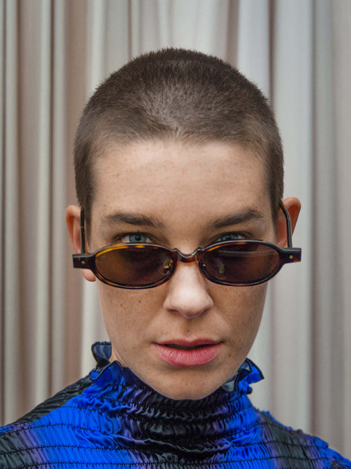 The Grey Ant Brown Sunglasses GREY ANT PUBLIC LIGHT BF BLACK BROWN HORN AUTHENTIC  main image 4