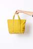 Vanessa Bruno Medium Cabas Tote Bag - Yellow - Thumbnail 1