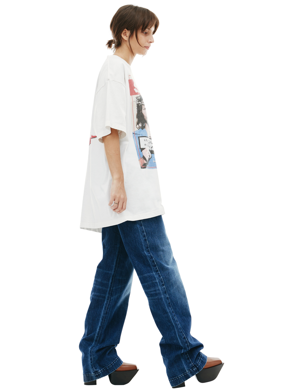 トップス SAINT MICHAEL Denim Shirt Blue SAINT Mxxxxxx Denim Blue Shirt | SVD