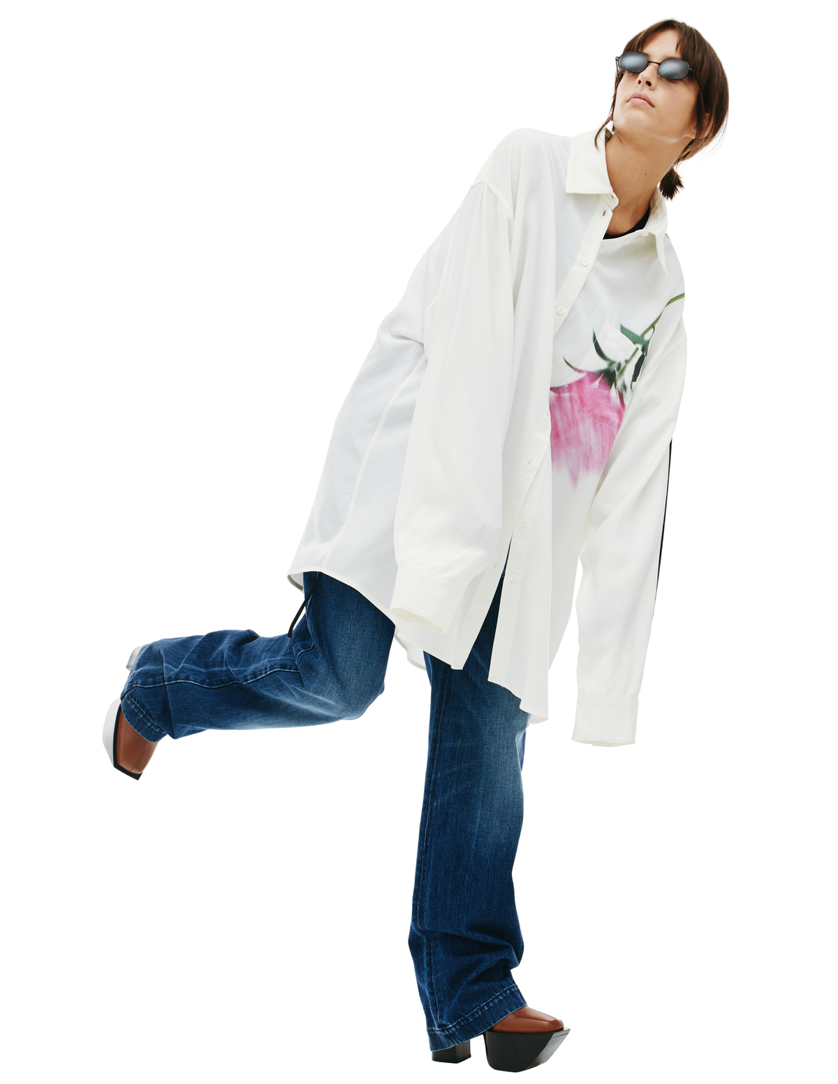 PETER-DO-Flower-Print-Oversize