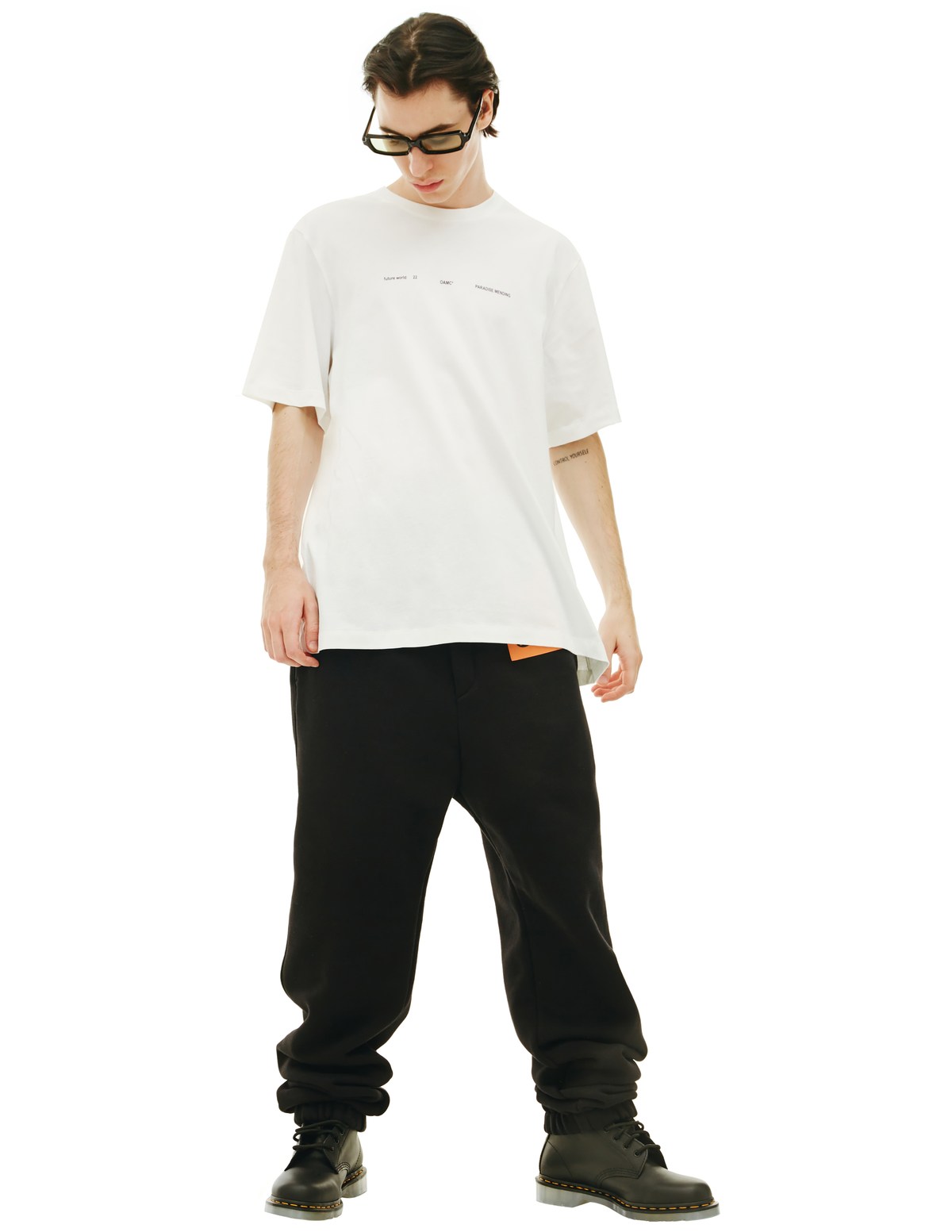 ★OAMC★ Paradise Short Sleeve T-Shirt Black 22A28OAJ14001 OAMC-Paradise-Cotton-t-shirt-