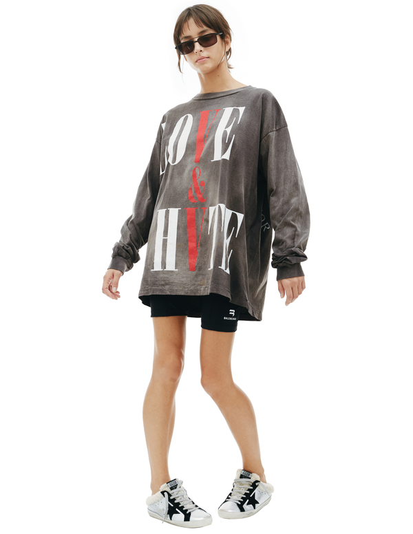 Saint Michael Vlone x Saint Michael printed longsleeve | Garmentory