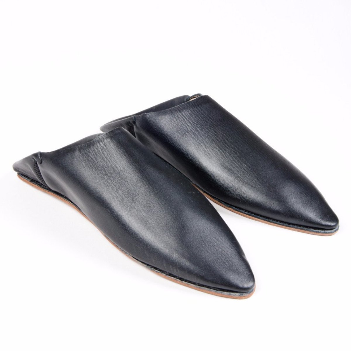 TWENTY ONE TONNES Black Babouche Slippers - Image 1 of 5