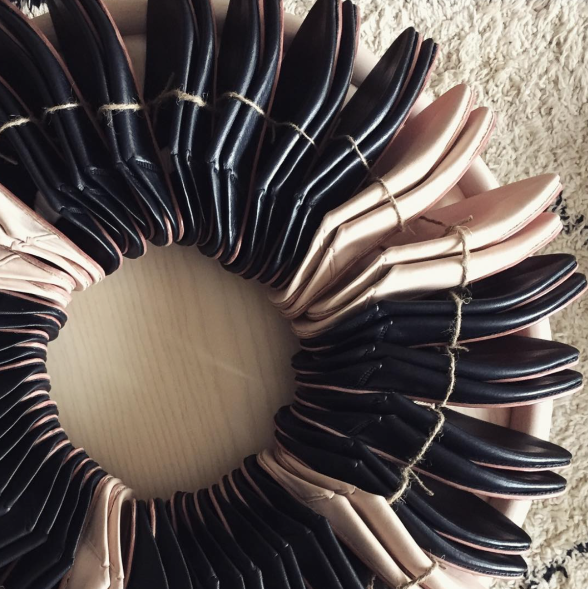 TWENTY ONE TONNES Black Babouche Slippers - Image 5 of 5