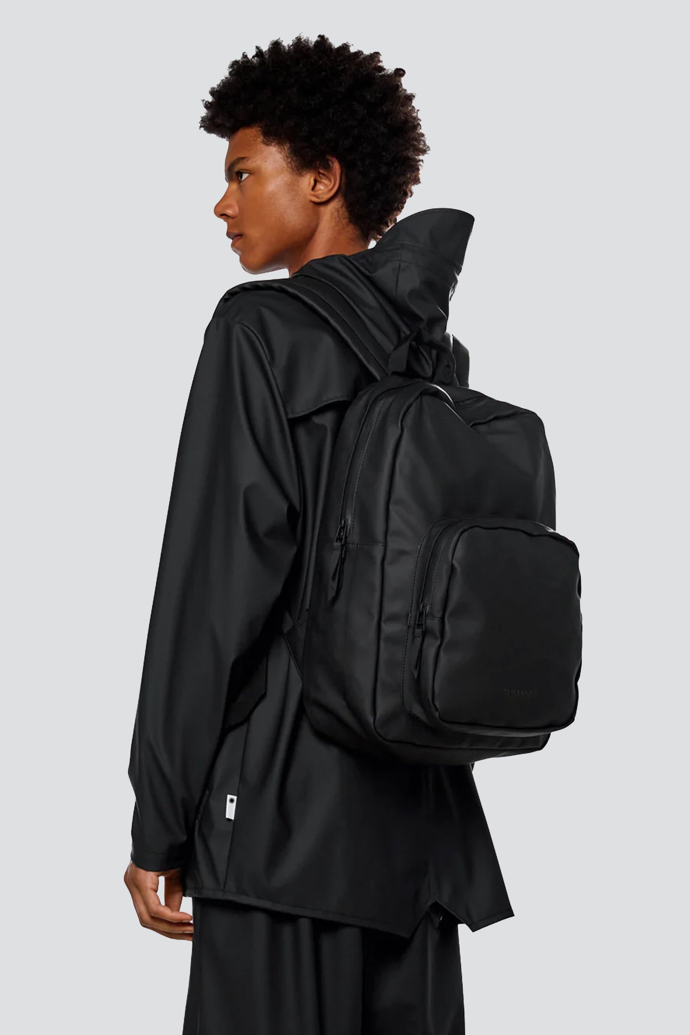 base bag rains Rains Base Backpack - black