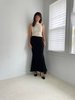 Vintage Cache' silk mermaid skirt - Black - Thumbnail 10