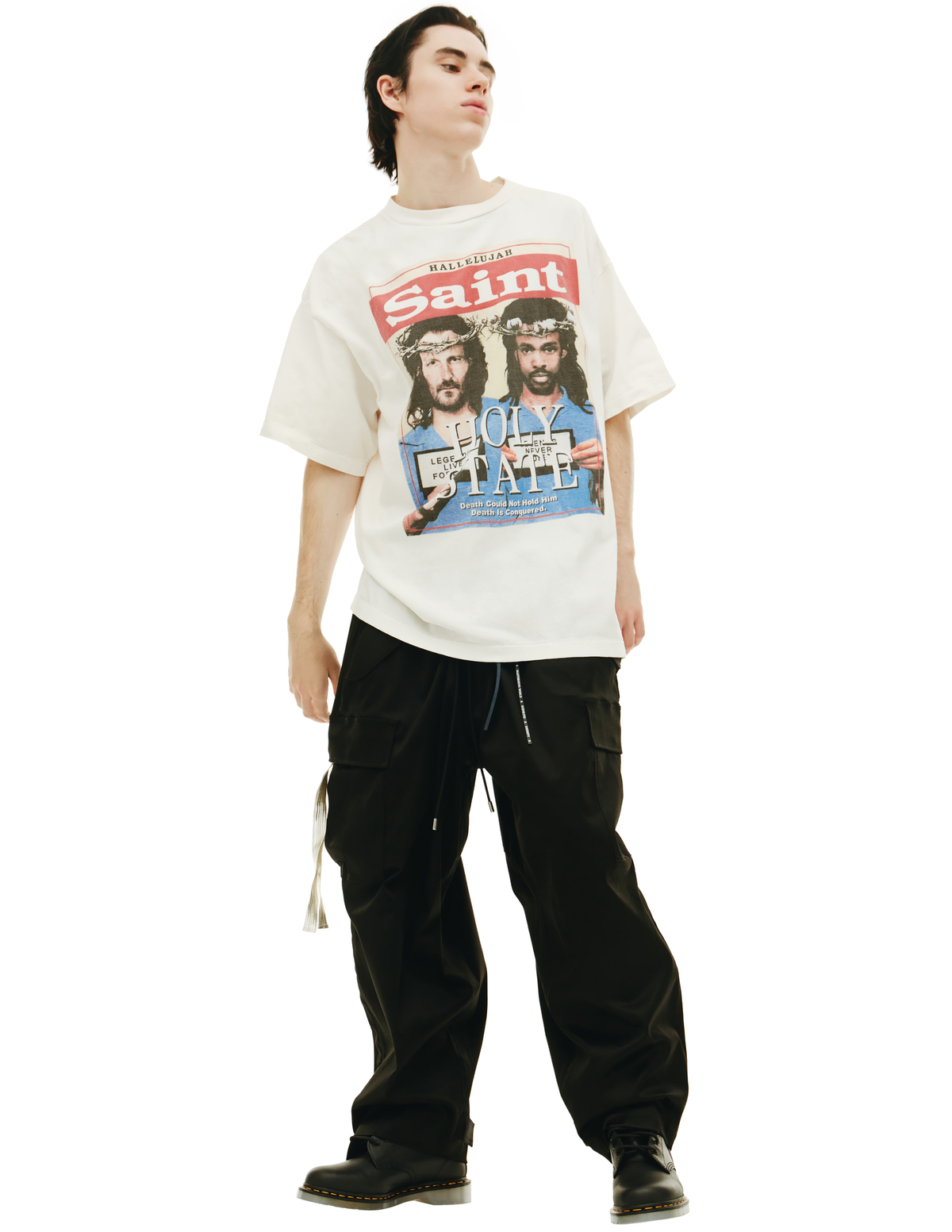 MH437 SAINT MICHAEL DENIM TEARS Tシャツ XL Saint Michael - Saint Michael x Denim Tears SW T-shirt | HBX