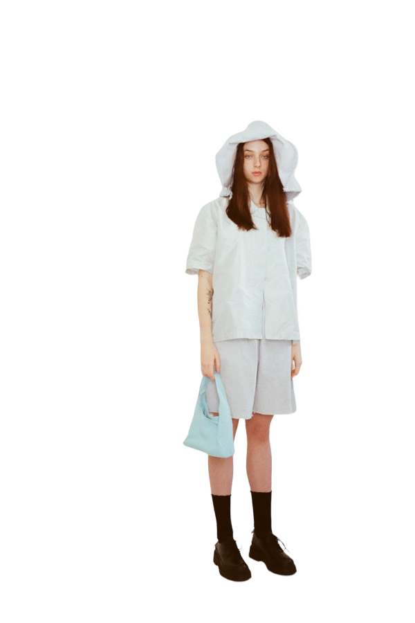 Ashley Rowe XL Bucket Hat - Baby Blue