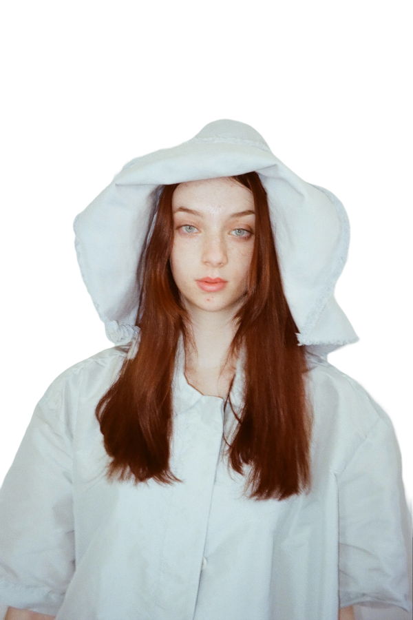 Ashley Rowe XL Bucket Hat - Baby Blue