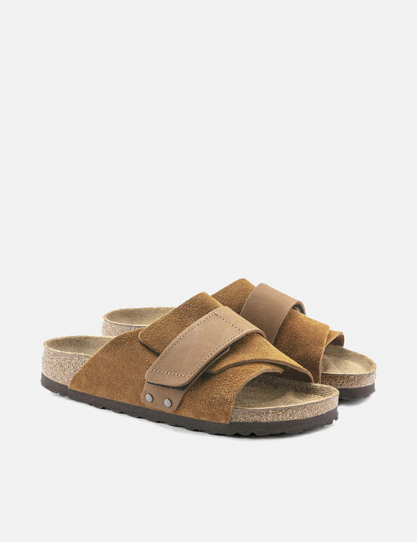 Birkenstock Kyoto Nubuck - Mink Brown | Garmentory