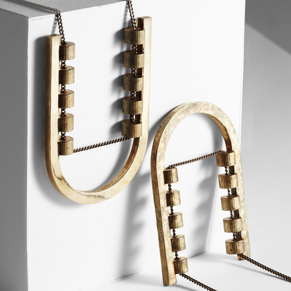 Metalepsis Projects The U Necklace - Bronze Metalepsis Projects The U Necklace - Bronze