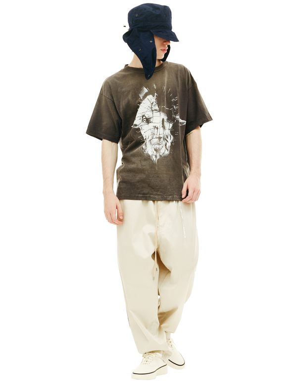 Saint Michael Go To Hell Faded T-shirt | Garmentory