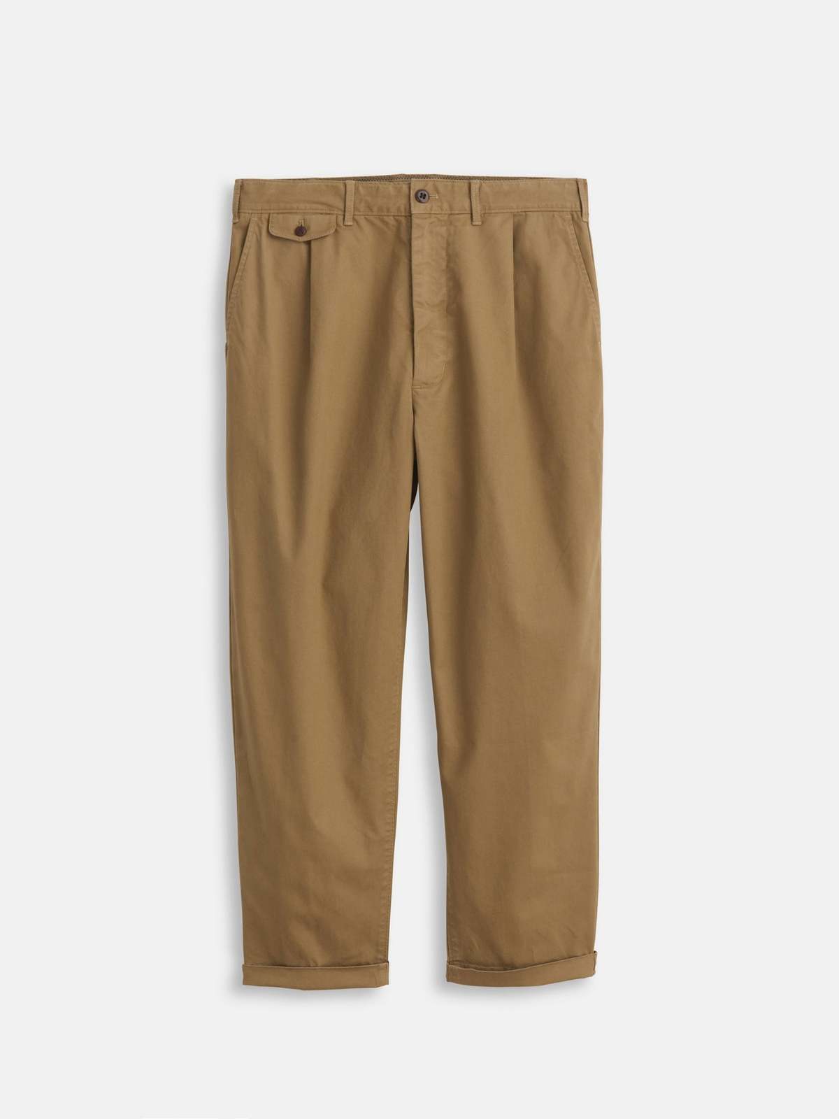Alex Mill Standard Pleated Pant - Chino/Dark Khaki | Garmentory