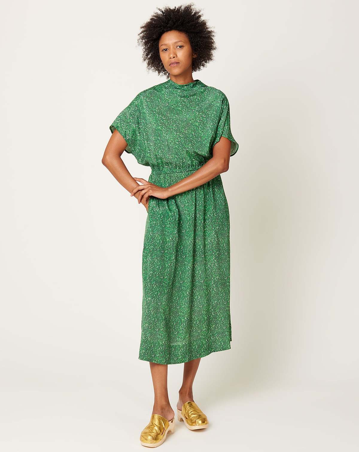 No.6 Willa Dress - Green Glitter | Garmentory