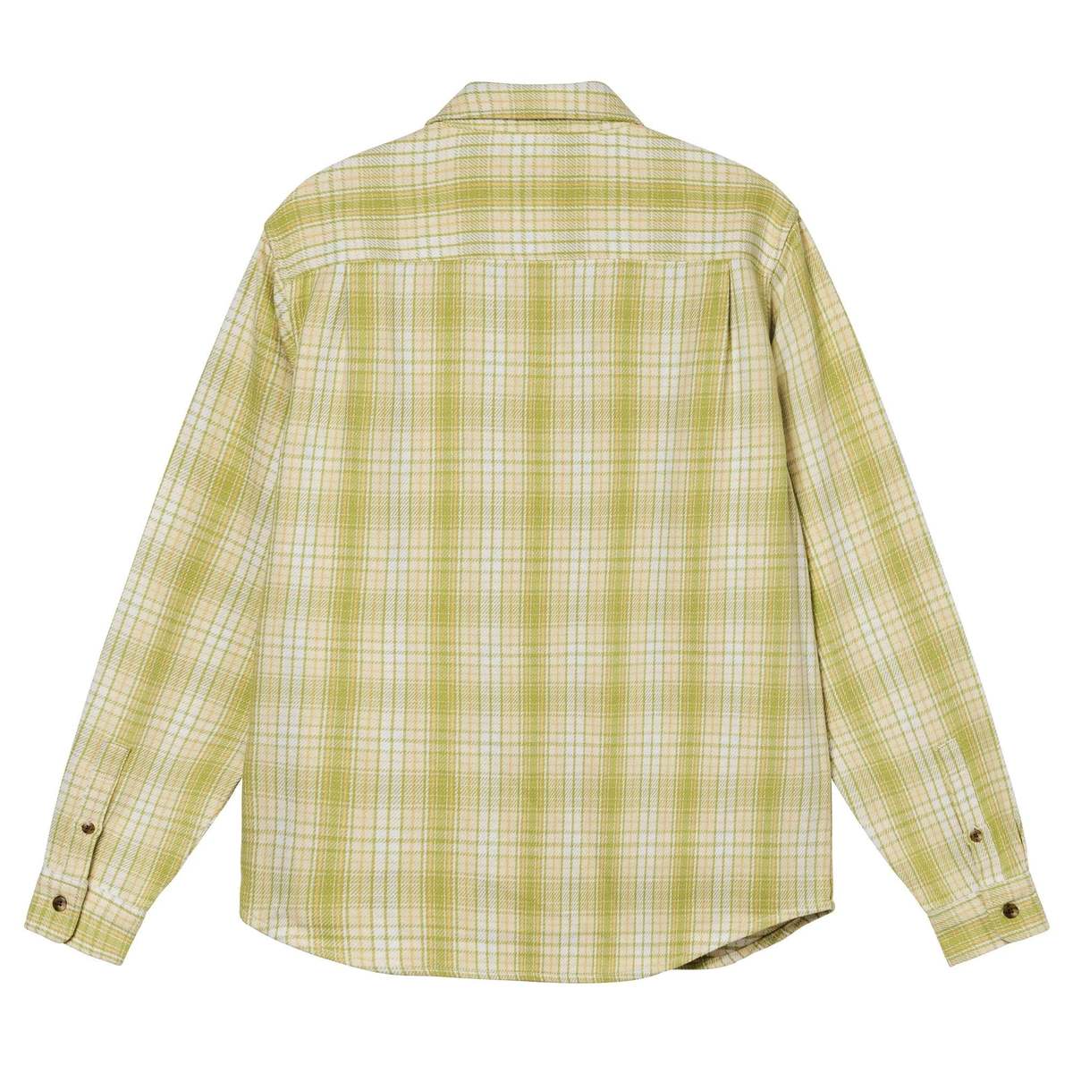 STUSSY Beach Plaid Shirt チェック ネルシャツ グリーン Stussy Beach Plaid Shirt - Lime | Flatspot