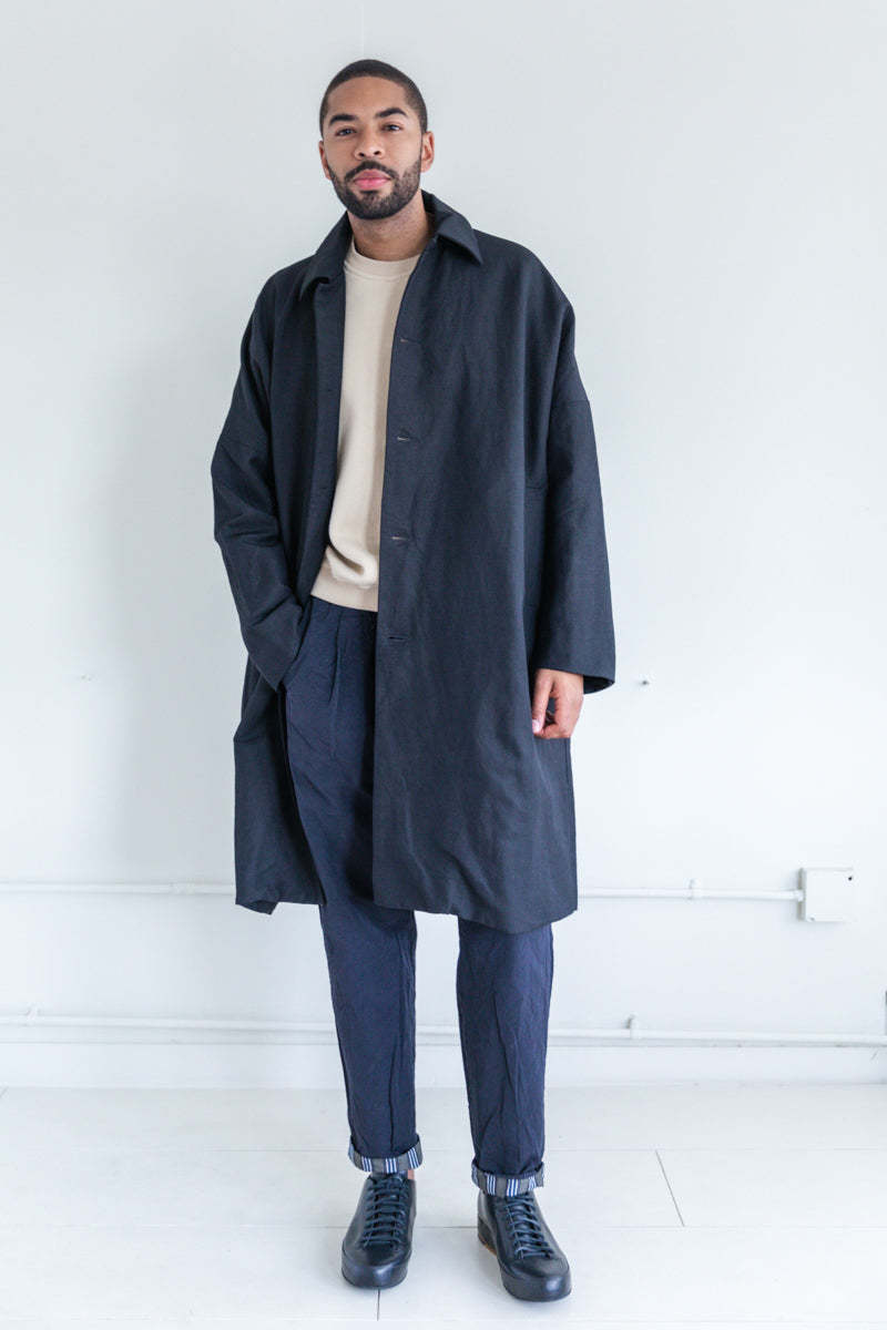 Casey Casey Big Blobby Coat - Black | Garmentory