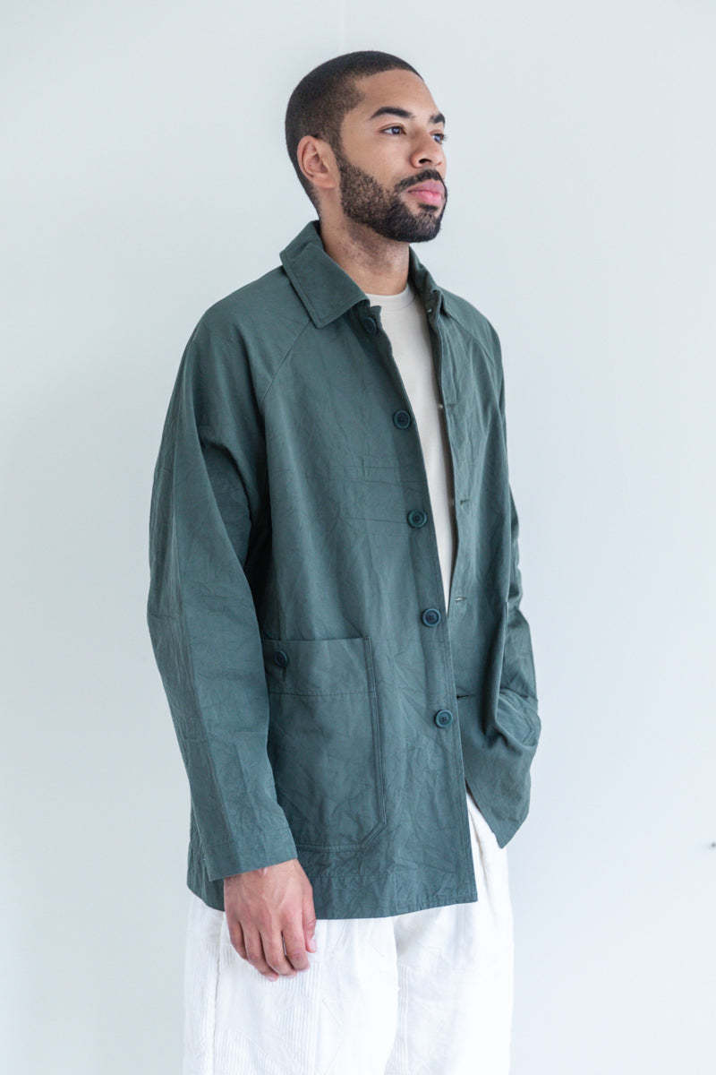 casey casey ROTTY JACKET カバーオールジャケット ROTTY JACKET - LINVEL - DARK NAVY – Casey Casey