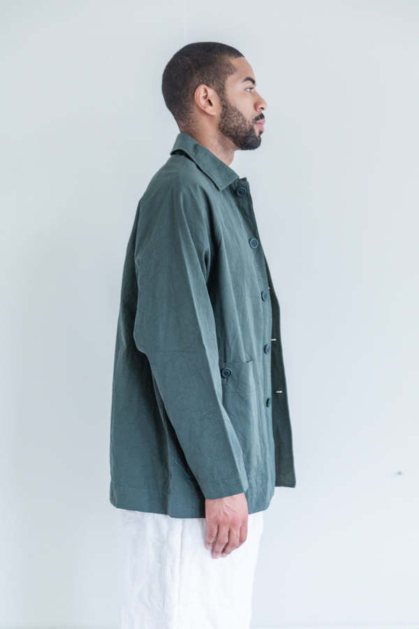Casey Casey Rotty Double Cotton Jacket - Khaki | Garmentory