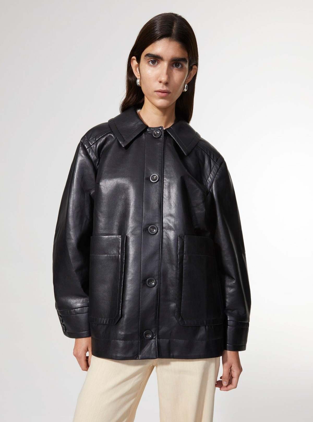 ~30’s ANGELICA JACKET CO. Rodebjer Angelica Leather Jacket - Black | Garmentory