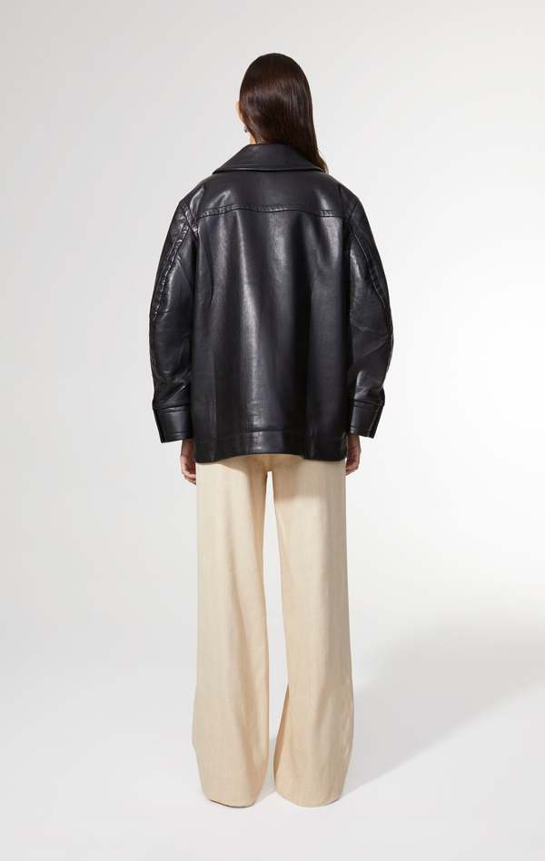 Rodebjer Angelica Leather Jacket - Black | Garmentory