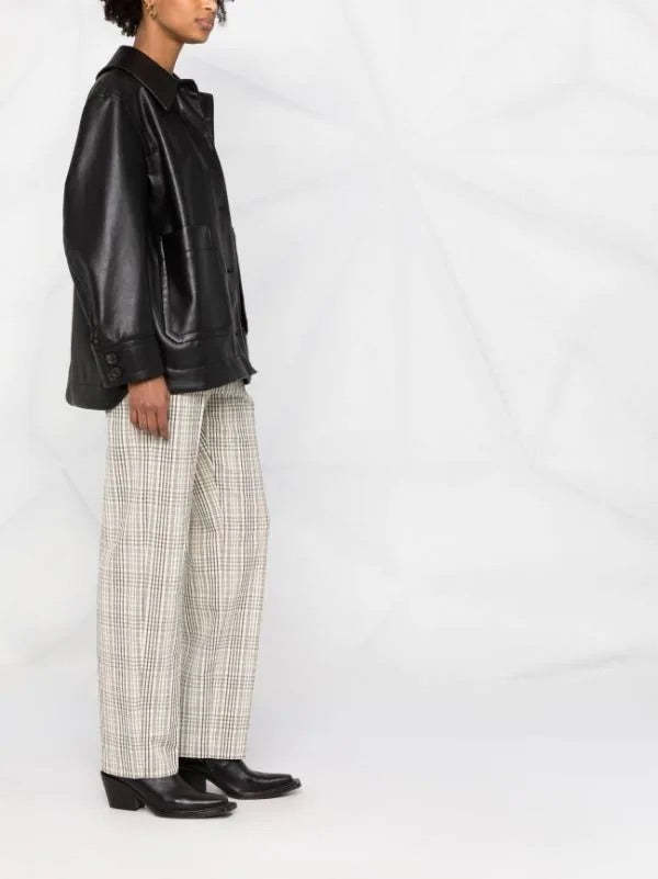 Rodebjer Angelica Leather Jacket - Black | Garmentory