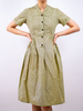 Vintage Erin Templeton Accessories 1940s dress - yellow gingham - Thumbnail 3
