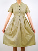 Vintage Erin Templeton Accessories 1940s dress - yellow gingham - Thumbnail 4